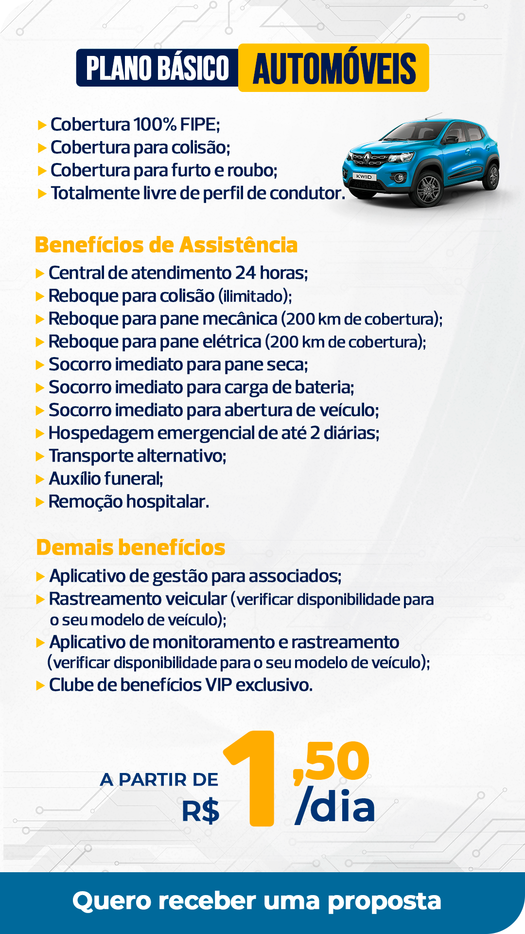 Plano Básico Carros