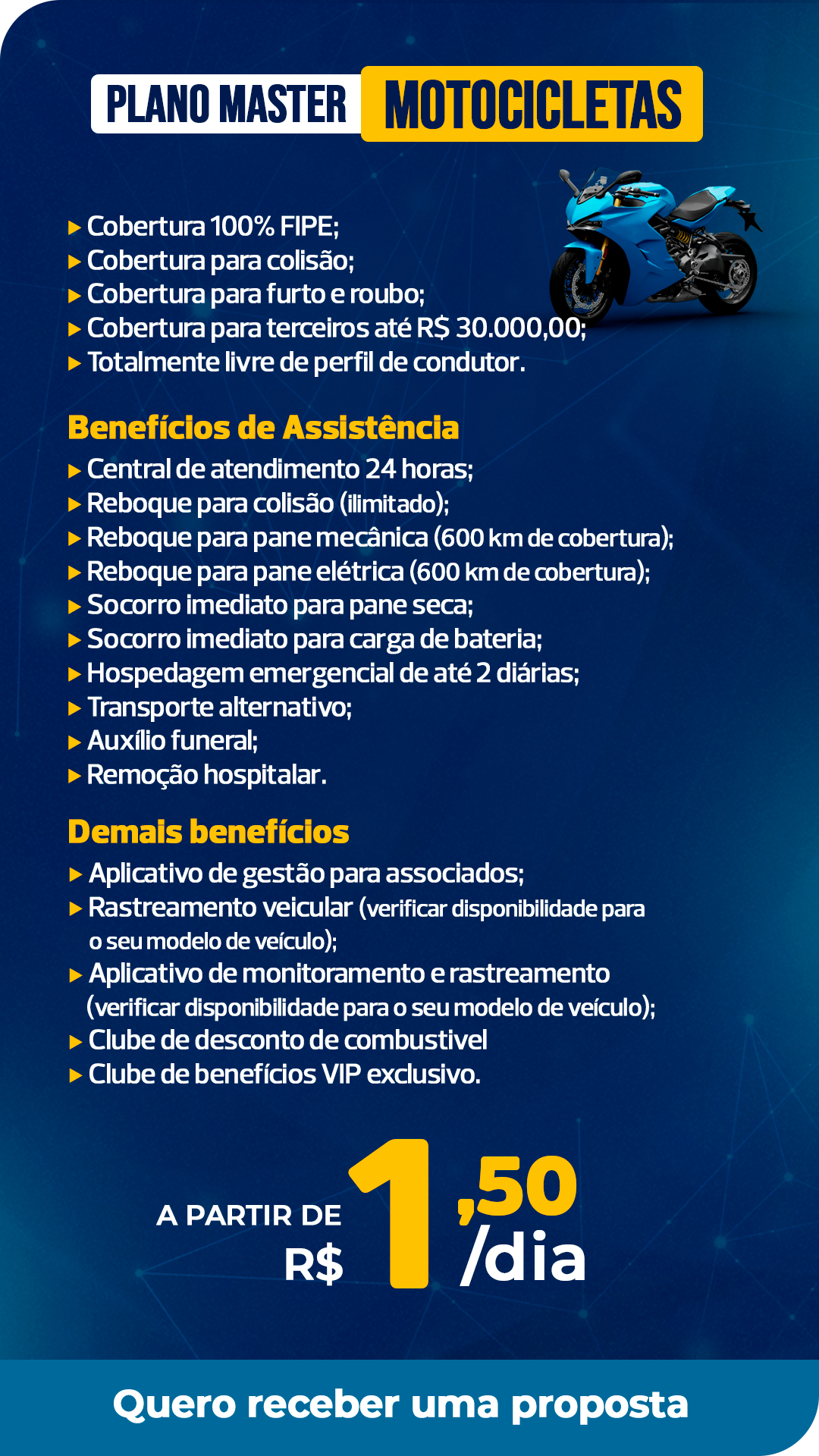 Plano Master Motocicletas